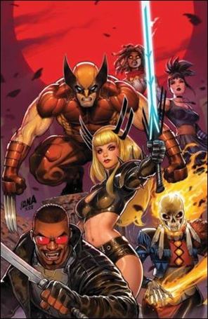 Midnight Suns (2022) issue 1-E David Nakayama Virgin Exclusive Cover