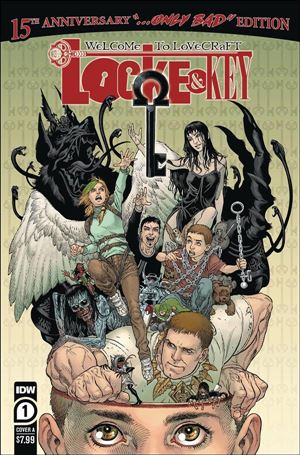 Locke & Key 15th Anniversary-Only Bad Edition issue 1 Gabriel Rodriguez Cover