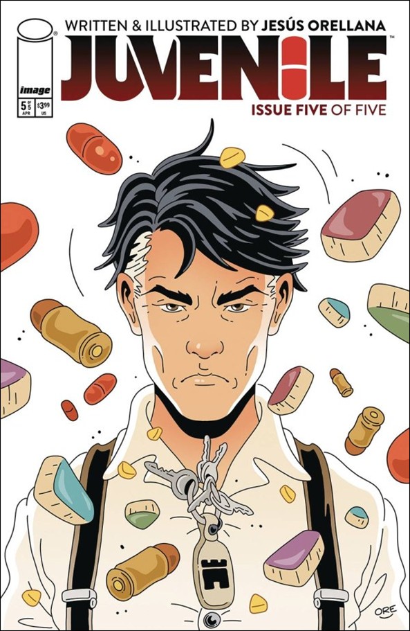 Juvenile issue 5 Jesús Orellana Cover