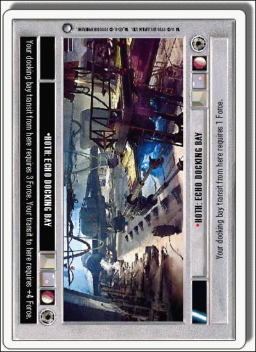 Star Wars: Hoth Revised (Base Set) card 139 Hoth: Echo Docking Bay