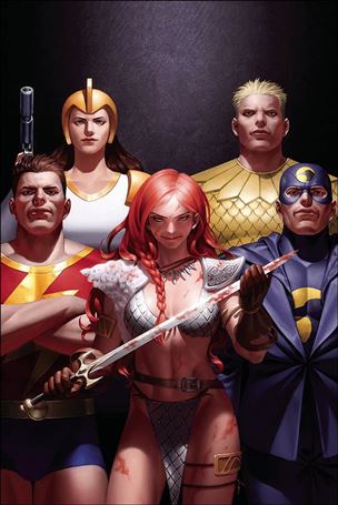 Red Sonja: The Superpowers issue 1-Z Jung-Geun Yoon Virgin Cover