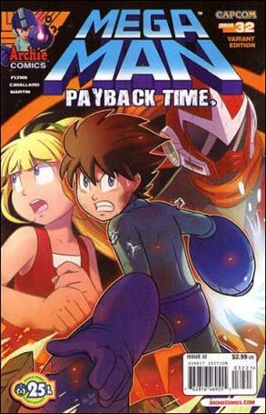Mega Man issue 32-B Powree Cover