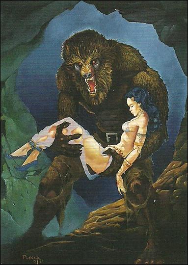 Mike Ploog (Base Set) card 36 Wolfman's Cave