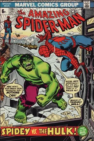Amazing Spider-Man (1963) issue 119-B UK Price Cover