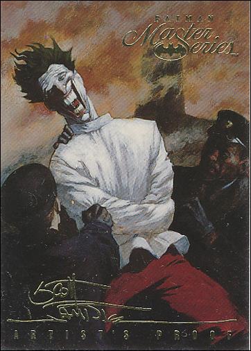 Batman Master Series (Artist Proof Parallel Base Set) card 88 Back to Arkham