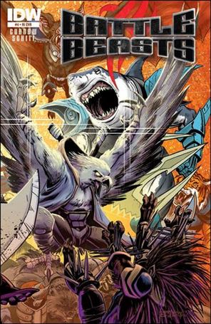 Battle Beasts (2012) issue 4-B Jeff Zornow 1:10 Cover