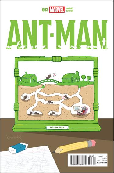 Ant-Man (2015) issue 3-C Katie Cook Women of Marvel Cover