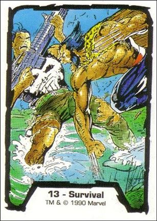 Jim Lee Series 1 (Base Set) card 13 Survival