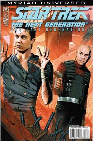 Star Trek: The Next Generation: The Last Generation issue 3-B Joe Corroney Cover
