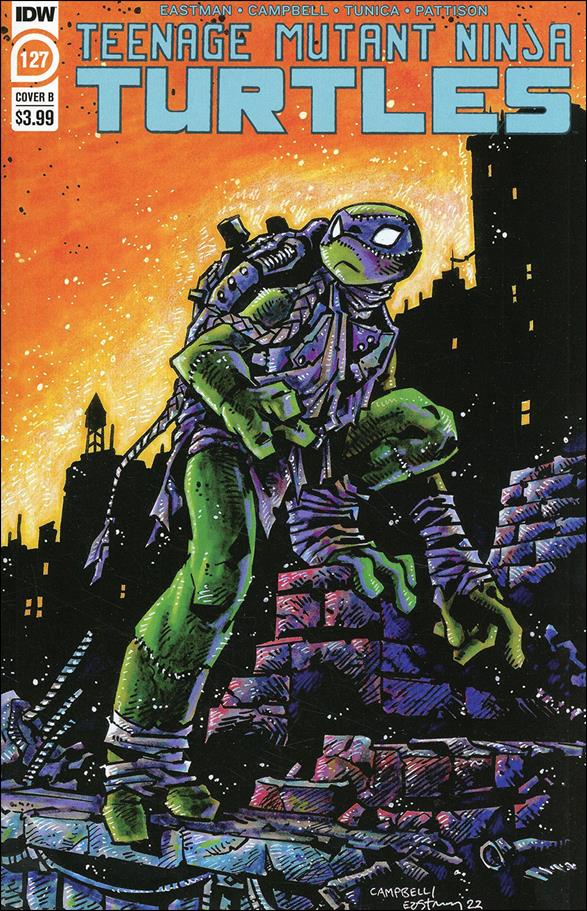 Teenage Mutant Ninja Turtles (2011) issue 127-B Kevin Eastman Cover