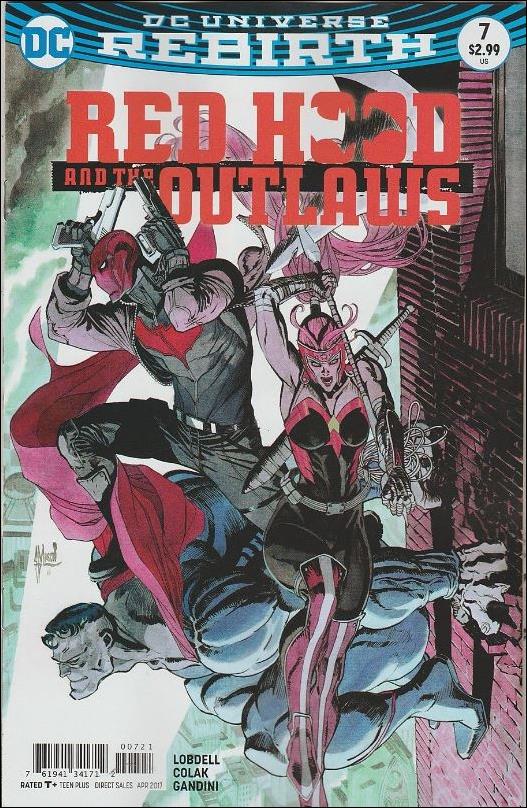 Red Hood and the Outlaws (2016) issue 7-B Guillem March Cover