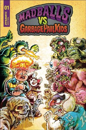 Madballs vs Garbage Pail Kids issue 1-B Jason Crosby Cover