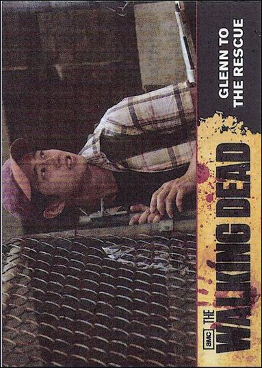 Walking Dead (Base Set) card 30 Glenn To The Rescue