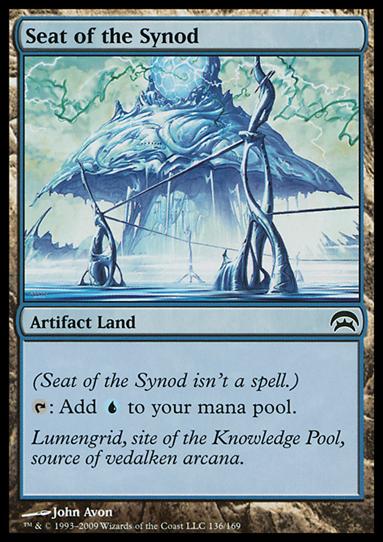Magic the Gathering: Planechase (Base Set) card 136 Seat of the Synod