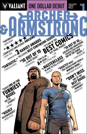 Archer & Armstrong (2012) issue 1-I One Dollar Debut Edition Quote Cover