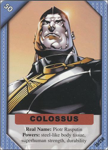 Marvel ReCharge: Inaugural Edition (Base Set) card 39 Colossus