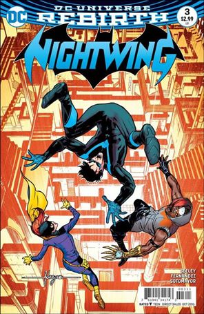 Nightwing (2016) issue 3 Javier Fernandez Cover