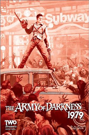 Army of Darkness 1979 issue 2-M Arthur Suydam 1:30 Red Tint Cover