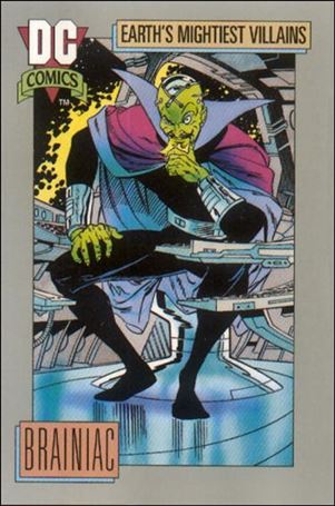 DC Cosmic Cards (Base Set) card 84 Brainiac