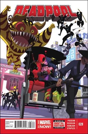 Deadpool (2013) issue 28 Gurihiru Cover