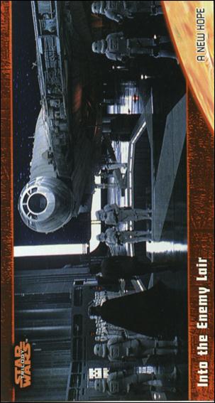 Star Wars Trilogy Widevision (Base Set) card 15 Into the Enemy Lair