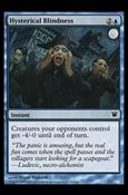 Magic the Gathering: Innistrad (Base Set) card 59 Hysterical Blindness