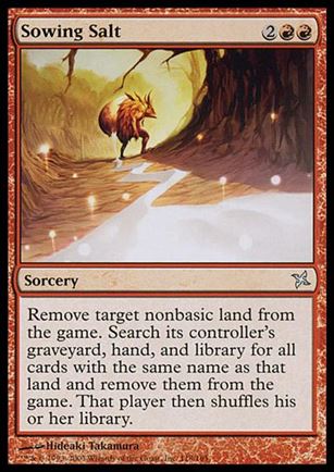 Magic the Gathering: Betrayers of Kamigawa (Base Set) card 118 Sowing Salt