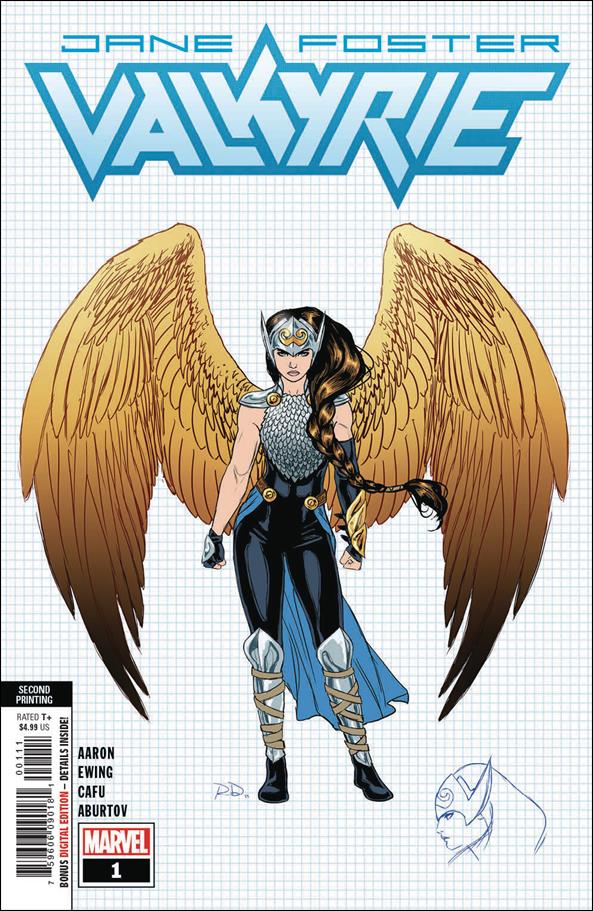 Valkyrie: Jane Foster issue 1-F Russell Dauterman Design Cover (2nd Printing)