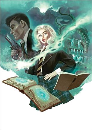 North Valley Grimoire issue 1-H Fay Dalton Virgin Cover