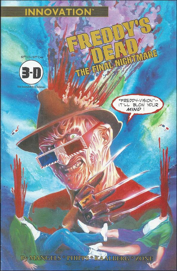 Freddy's Dead: The Final Nightmare issue 3-B 3-D Edition