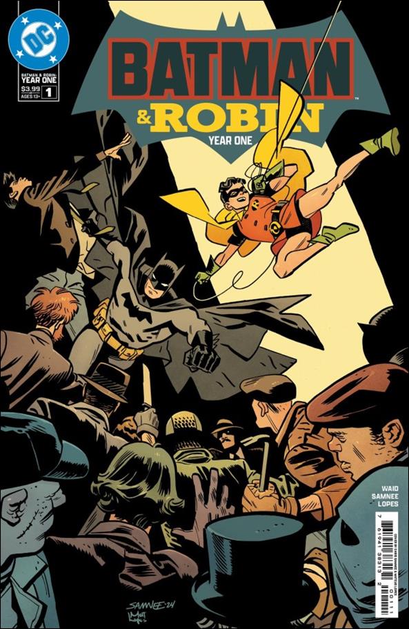 Batman and Robin: Year One  issue 1 Chris Samnee Cover