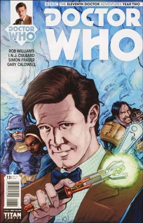 Doctor Who: The Eleventh Doctor Year Two issue 13-C Mike Collins Connecting Cover