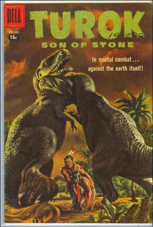 Turok, Son of Stone (1956) issue 10-B 15 Cent Price Cover
