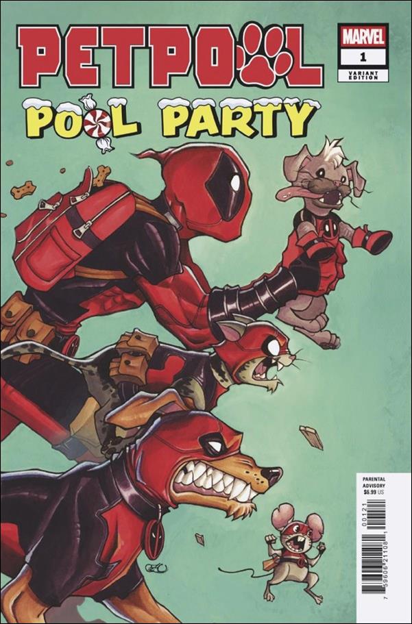 Petpool: Pool Party issue 1-B Chrissie Zullo Uminga Cover