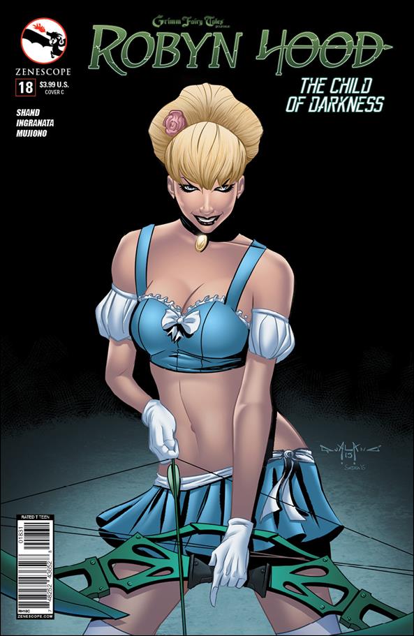 Grimm Fairy Tales Presents Robyn Hood (2014) issue 18-C Pasquale Qualano Cover