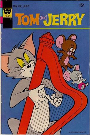 Tom and Jerry issue 261-B Whitman Cover