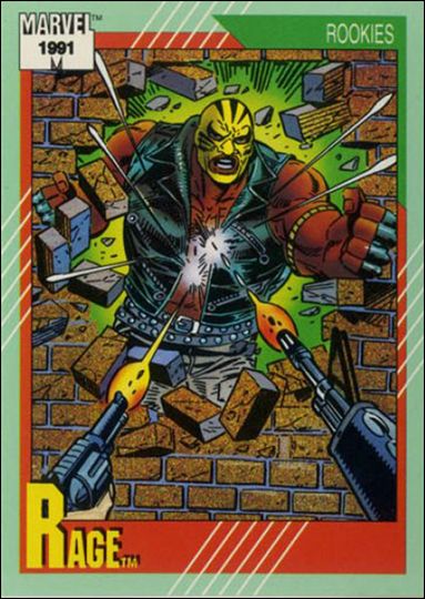 Marvel Universe: Series 2 (Base Set) card 147 Rage