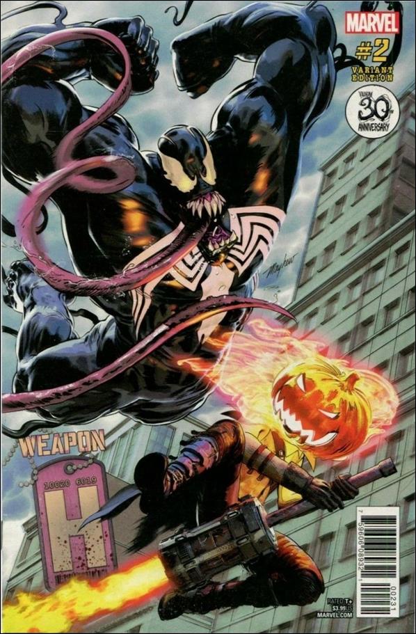Weapon H issue 2-C Mike Mayhew Venom 30th Anniversary Cover