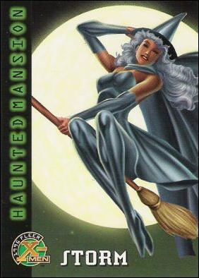 1996 Fleer X-Men Wal-Mart (Base Set) card 98 Haunted Mansion: Storm