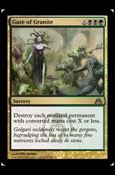 Magic the Gathering: Dragon's Maze (Base Set) card 72 Gaze of Granite