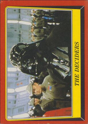 Star Wars: Return of the Jedi: Series 1 (Base Set) card 56 The Deciders