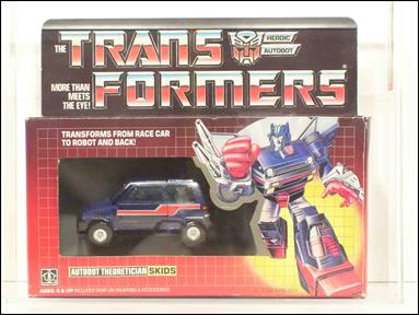 Transformers: More Than Meets the Eye (Generation 1) figure 32 Skids (Autobot Theoretician)