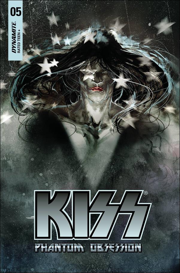 KISS: Phantom Obsession issue 5-J Stuart Sayger 1:20 Black & White Cover