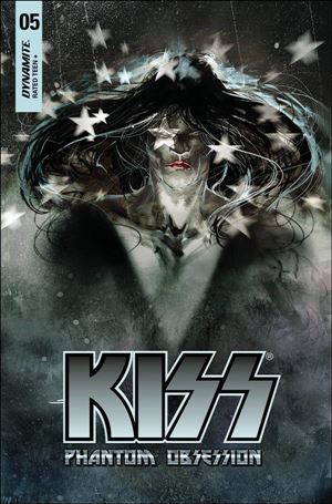KISS: Phantom Obsession issue 5-J Stuart Sayger 1:20 Black & White Cover