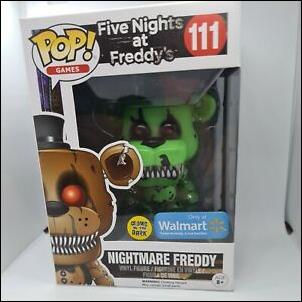 POP! Games figure 111-B Nightmare Freddy GITD