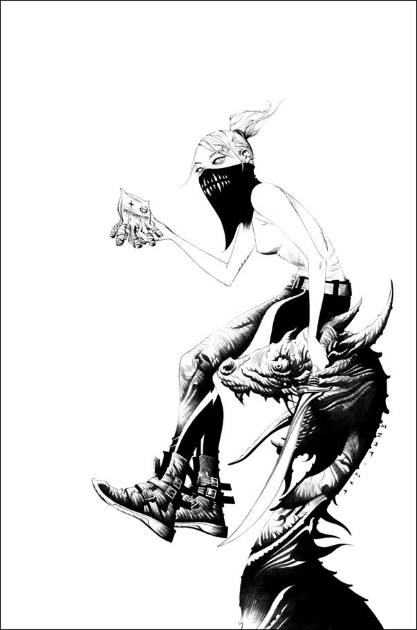 Something is Killing the Children issue 1-H Jae Lee Oasas Comics B&W Virgin NYCC Cover 1/500