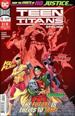 Teen Titans Special issue 1-B 2nd Printing Cover