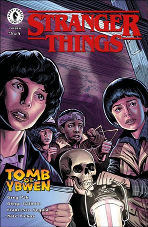 Stranger Things: Tomb of Ybwen issue 3-B Benjamin Dewey Cover