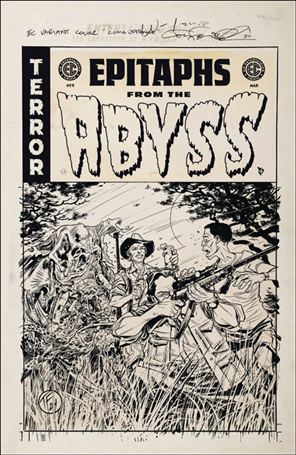 Epitaphs from the Abyss (2024) issue 9-D Jay Stephens B&W Homage 1:20 Cover