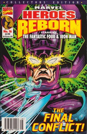 Marvel Heroes Reborn (UK) issue 16 Cardstock Cover